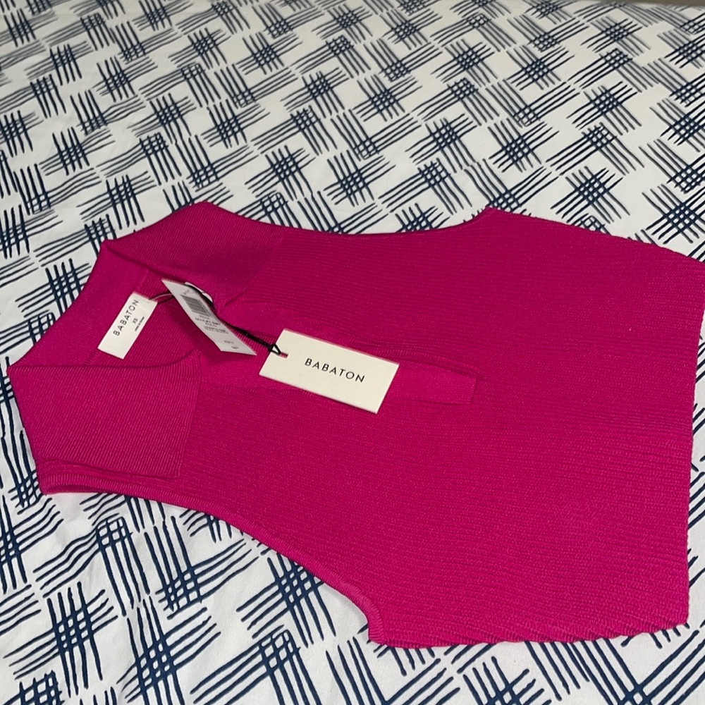 Aritzia Hot pink Top